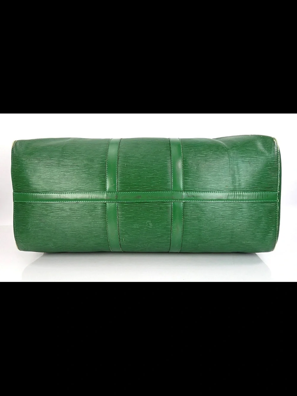 Louis Vuitton Green Epi Leather Duffel Bag